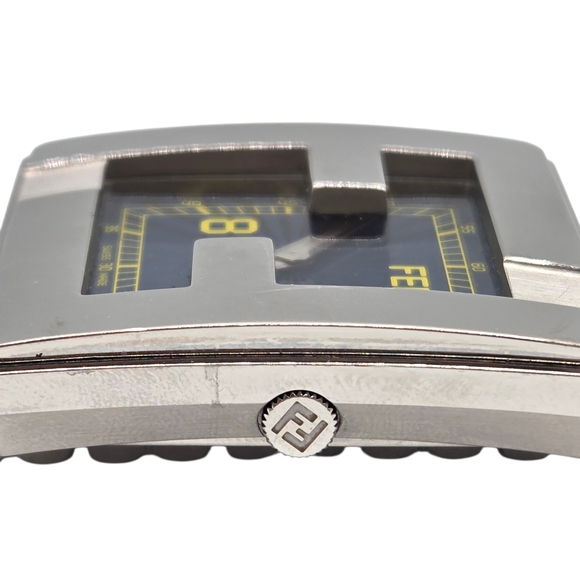 Fendi Silver and Blue Watch - Picture 3 of 8